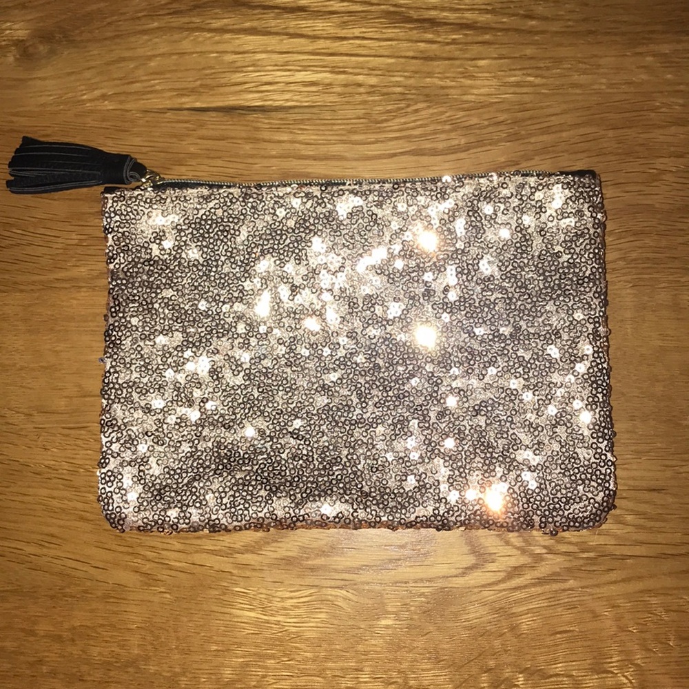 Popular Gold Sequin Ipsy Bag